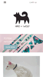 Mobile Screenshot of hiro-and-wolf.com